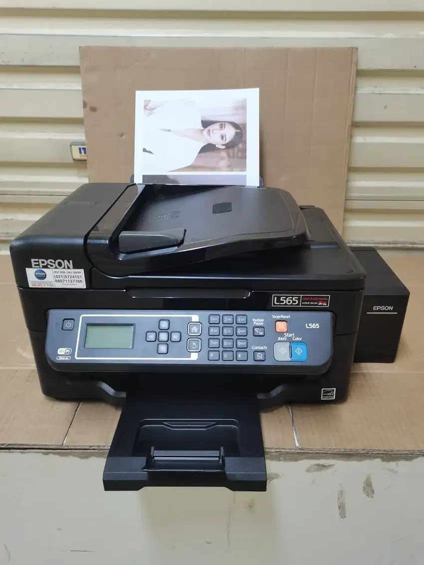 Epson L565 Print Scan Copy Wifi FAX ADF