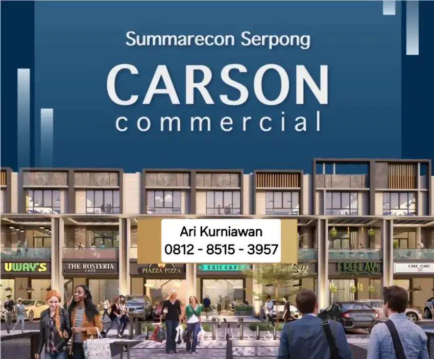 Free ppn siap usaha 2025 di Summarecon Ruko carson gading serpong