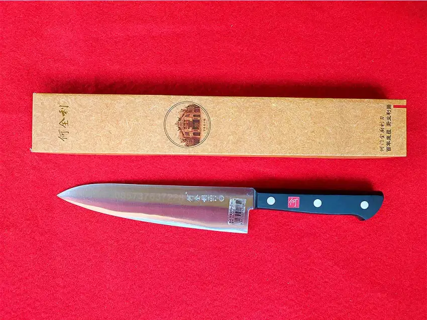 Pisau seset daging Gyuto chef knife jepang santoku baja jerman