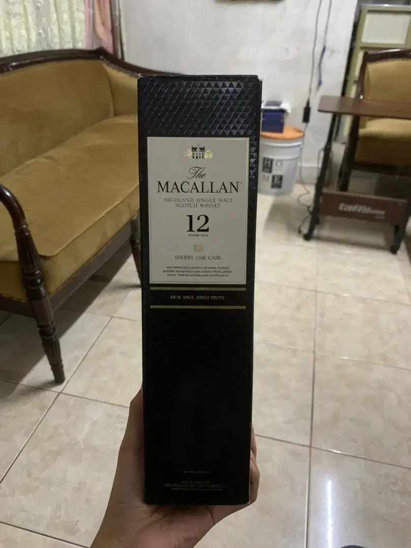 Macallan Whiskey 12