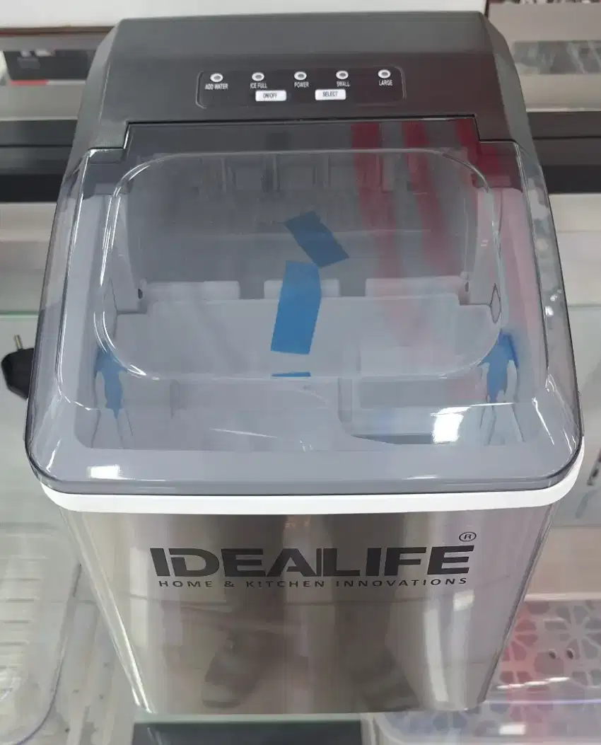 Mesin Pembuat Es Batu Kristal Ice Maker Cube Polar Idealife IL121