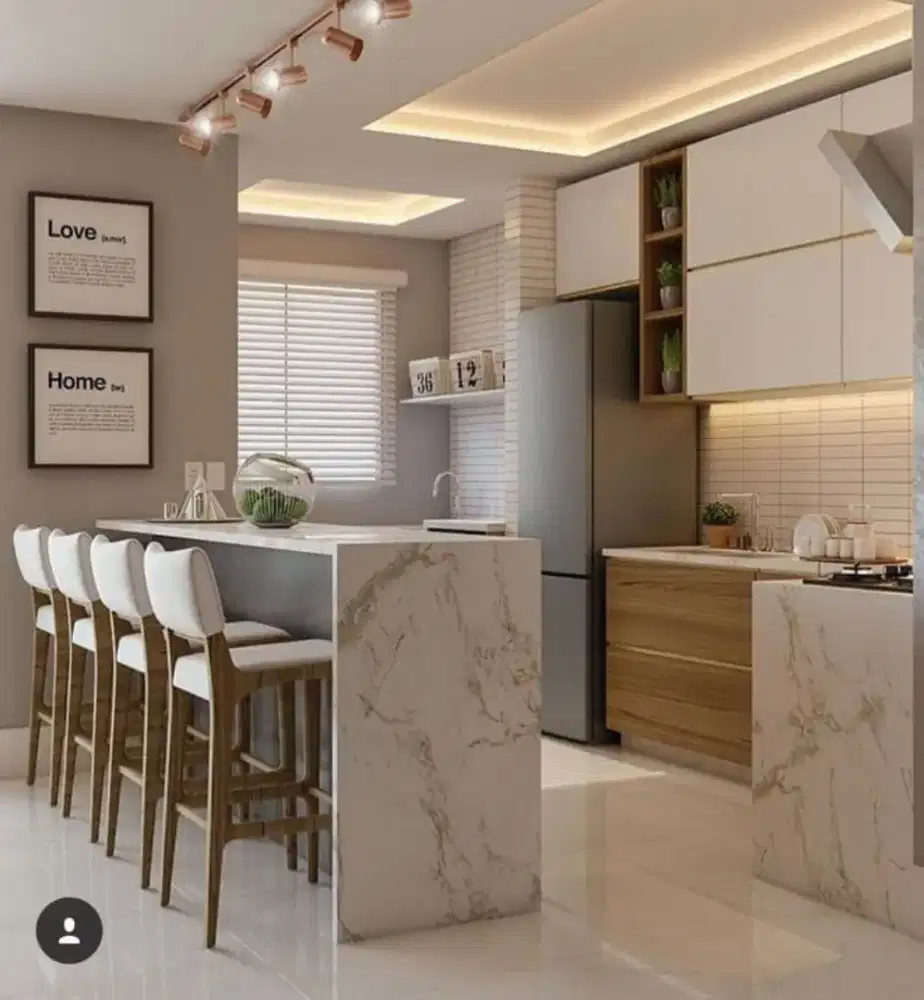 Kitchen set, mini bar