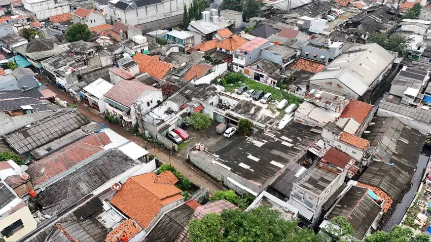 Tanah luas 1.492m dekat Senayan cocok untuk Gudang/Perumahan/Kosan