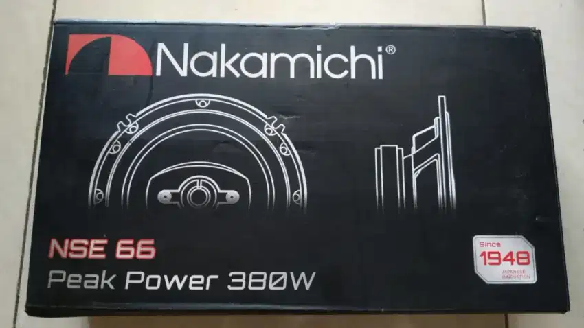 Speaker Mobil Nakamichi NSE 66 6