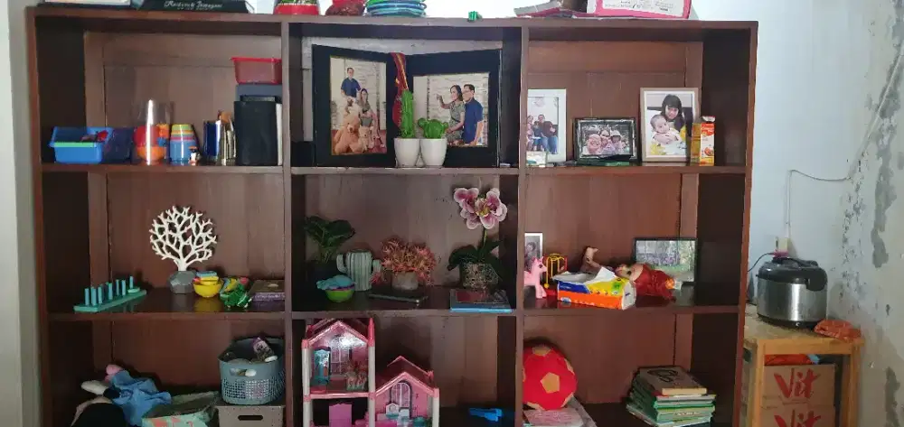 Dijual lemari jati asli