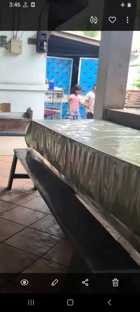 meja bangku kamen rider