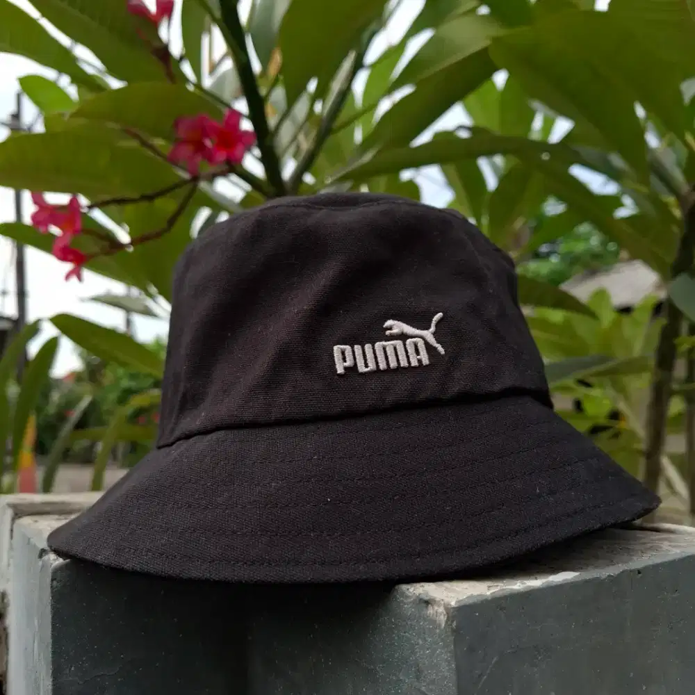 Puma Bucket Hat Black 024037-01 Original