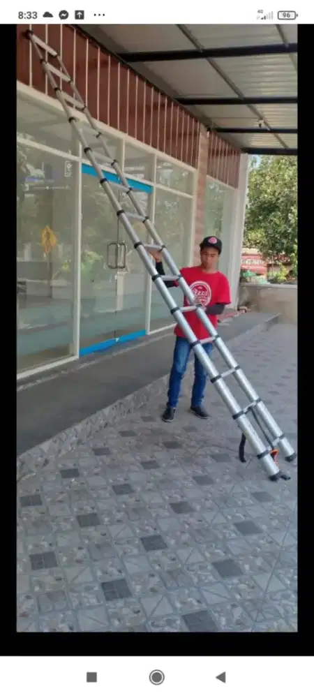 DI JUAL Tangga teleskopik 4,4 m