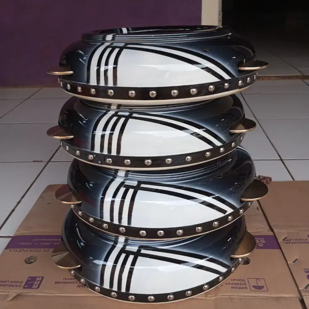 REBANA HADROH POLOS UKUR 30CM BAHAN KAYU MAHUNI