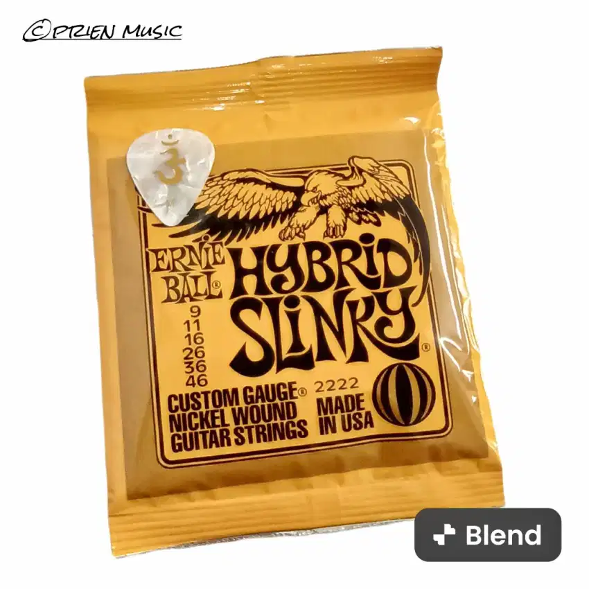 Ernie ball senar gitar elektrik 09/010/011