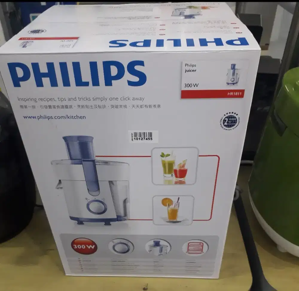 Blender Philips Juicer Jus HR1811