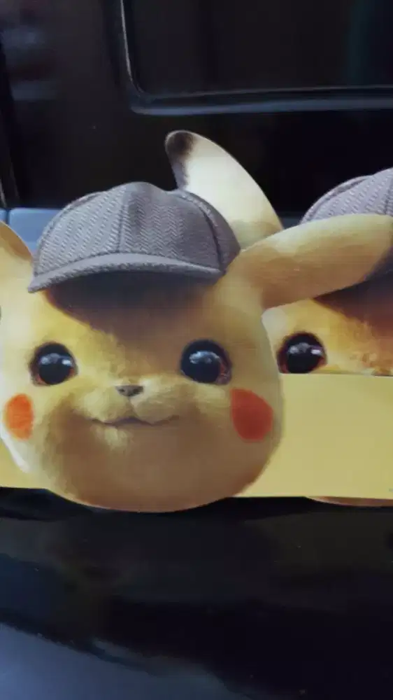 Topi burger king x pokemon