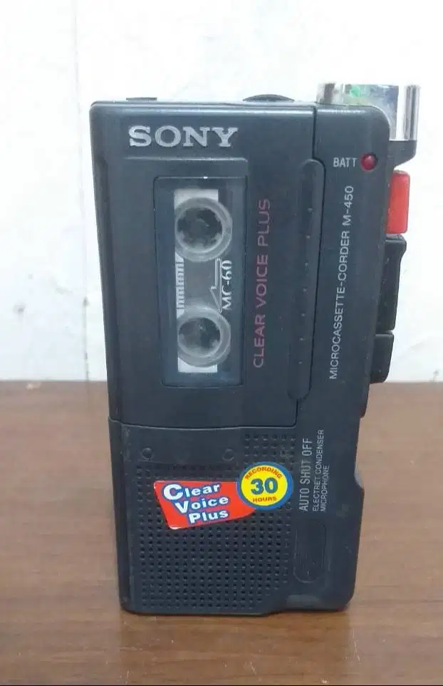 Micro Cassette Recorder Sony M-450