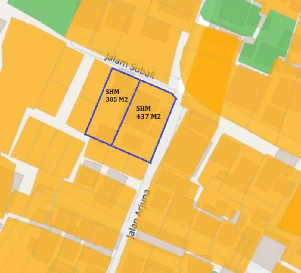 Tanah dijual cocok utk kosSan dan cluster