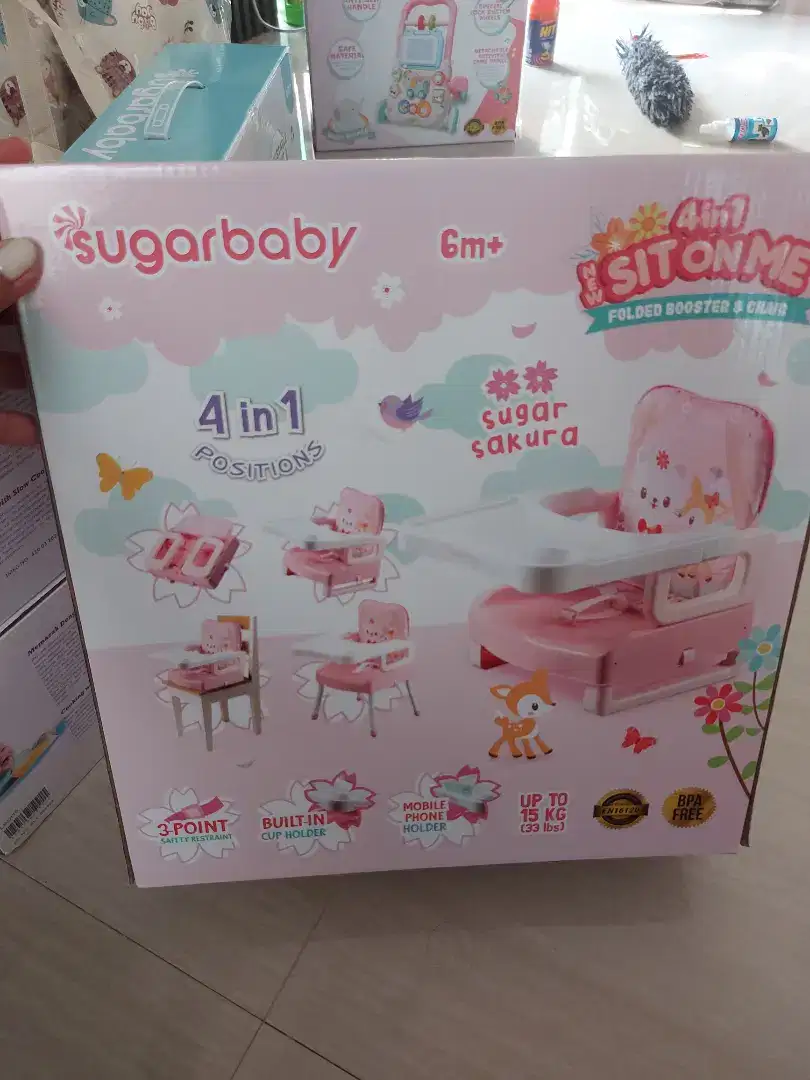 Baby chair 4 in 1 sugarbaby