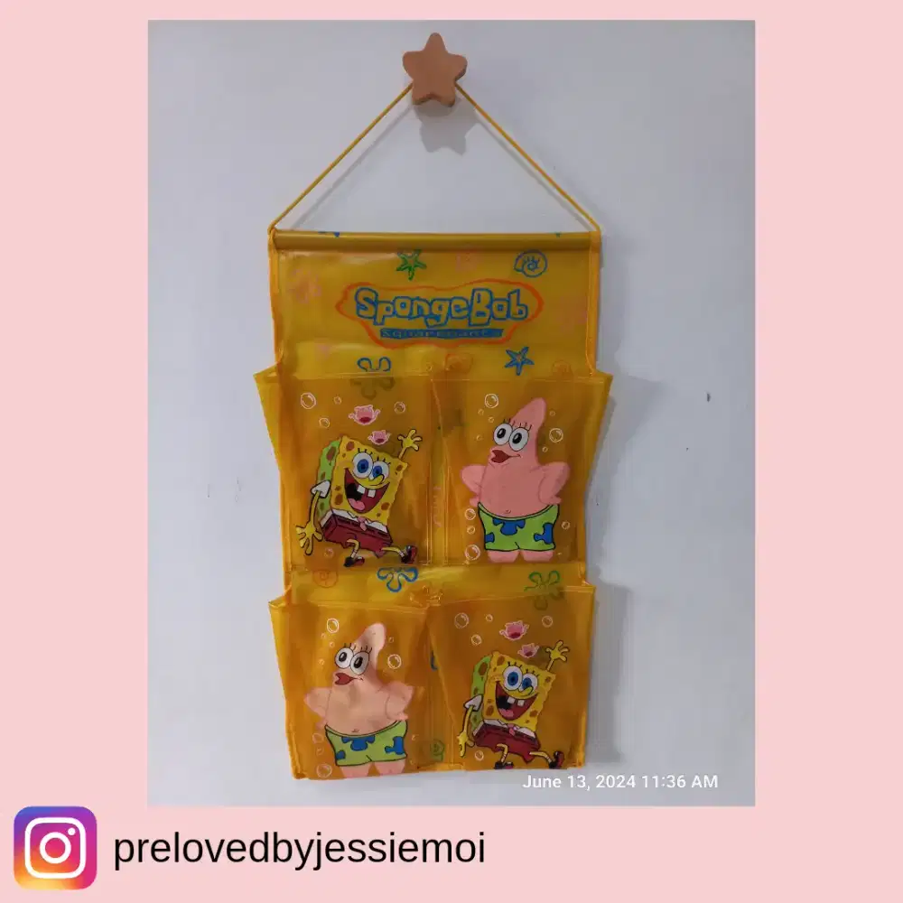 Pouch Gantungan Serbaguna Sponge Bob