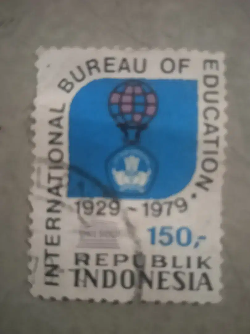 Perangko RI, Unesco 1929 - 1979 International Bureau Of Education