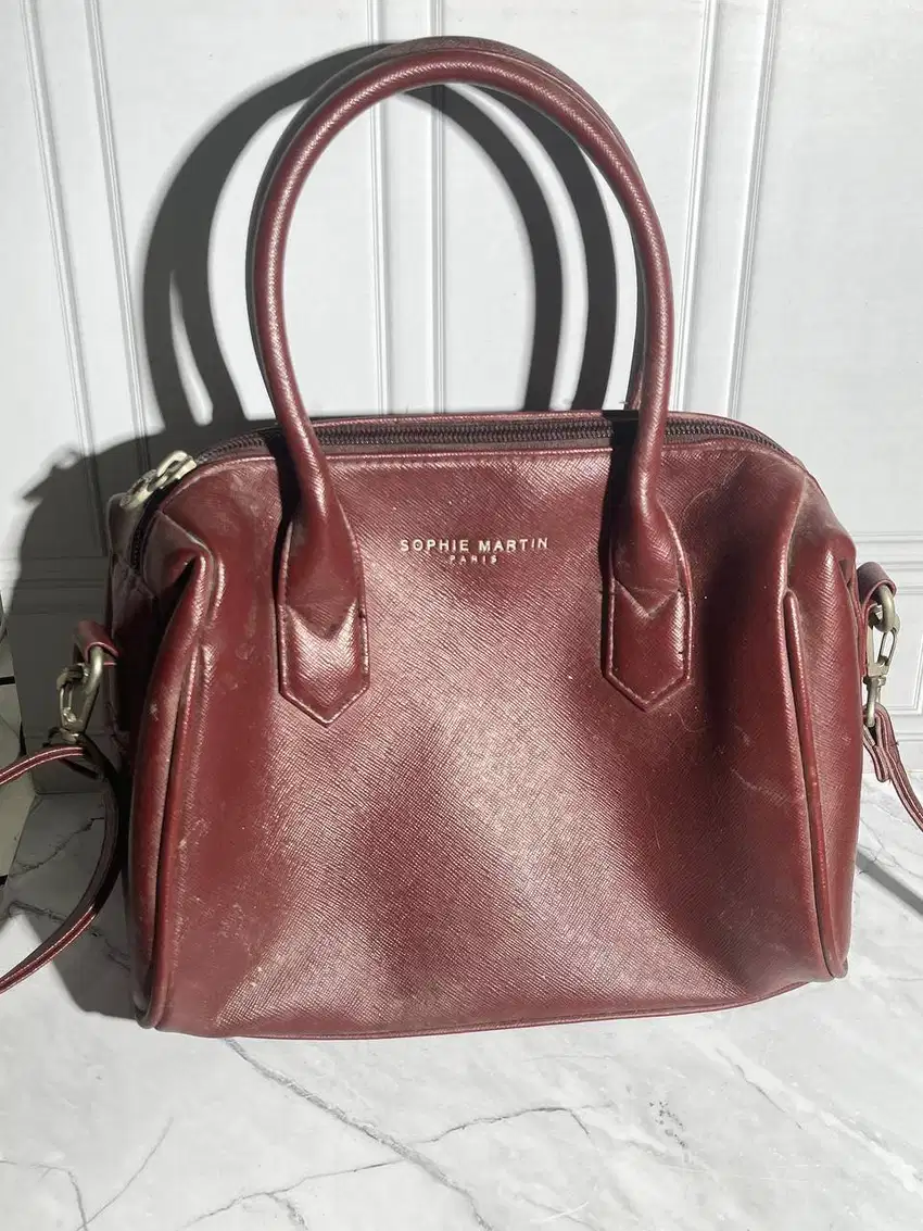 Tas Viene Burgundy by Sophie Martin Paris