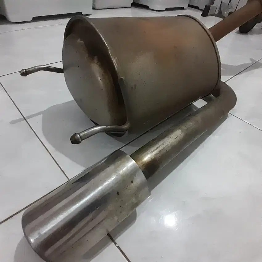 Knalpot original copotan Jazz ge8