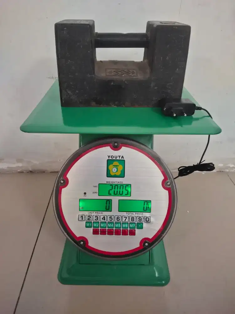 timbangan duduk digital manual
