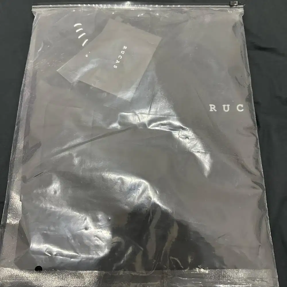 Rucas Hand Stitch Grey Bones Long Sleeve Size M