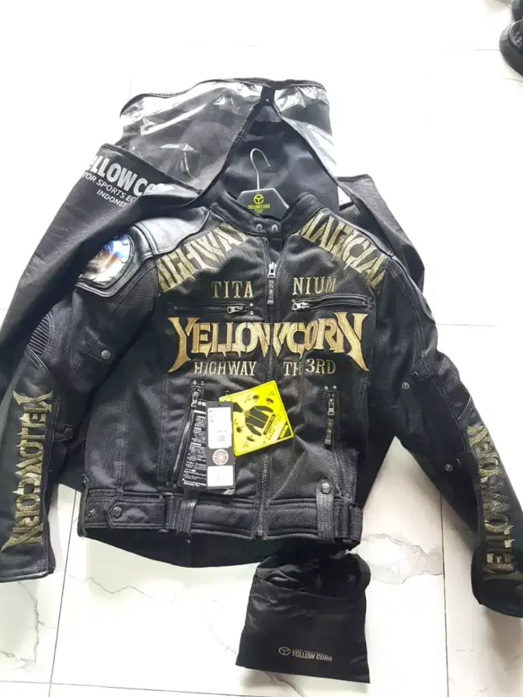 Jaket Yellow Corn YB-4109 Black Gold