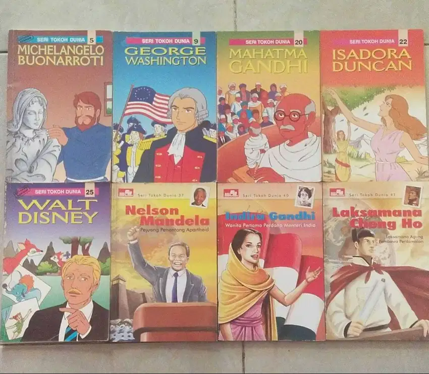 Buku Seri Tokoh Dunia (Komik) Edisi Terbatas