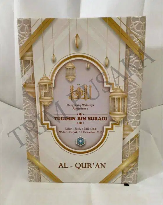 CETAK AL QUR'AN COSTUM