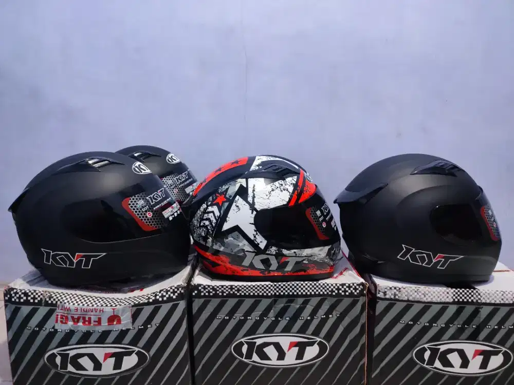 HELM KYT R10 BLACK DOFF