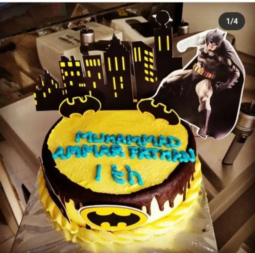 Kue ultah / ulang tahun batman