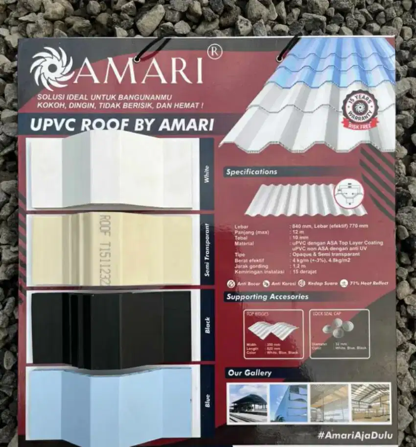 ATAP DOUBLE WALL AMARI