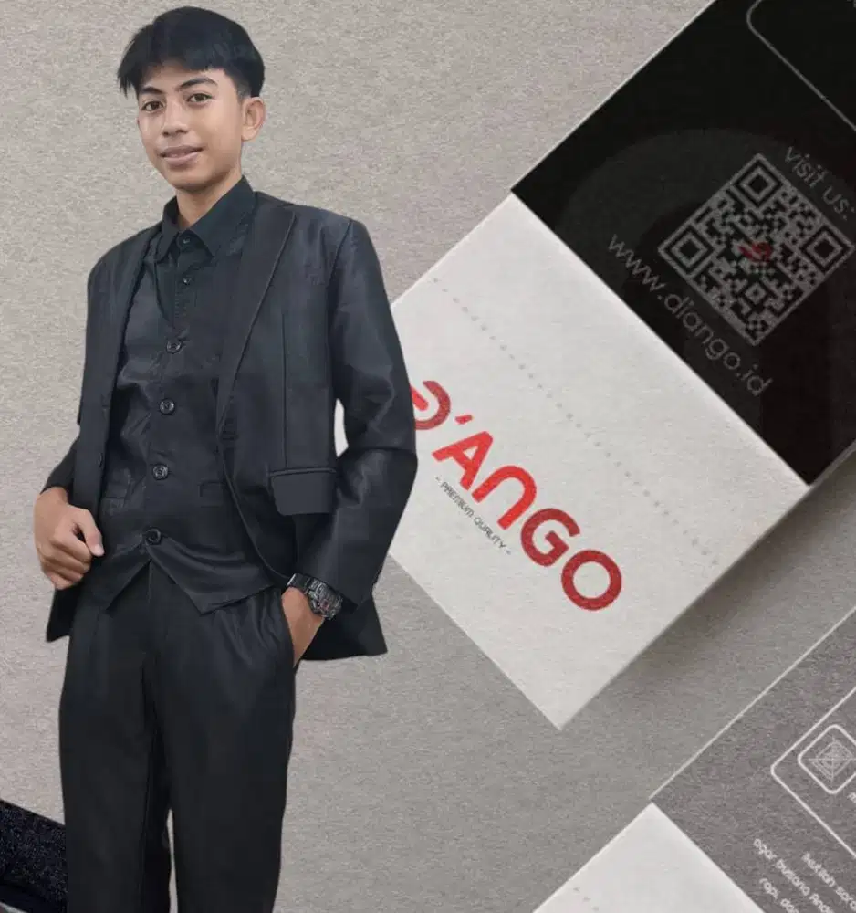 Setelan Blazer Jas Pria 3in1 Premium