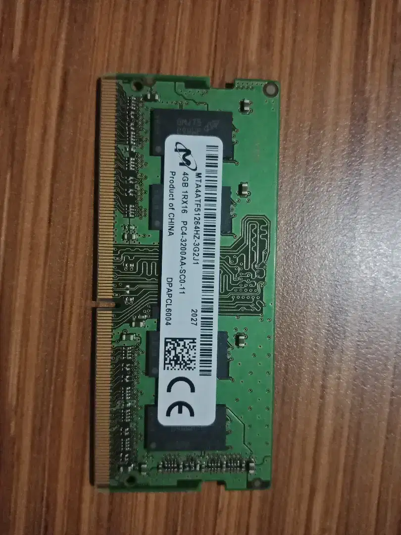 micron RAM DDR4 sodimm 4gb PC4 3200