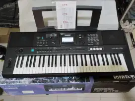 Keyboard Yamaha PSR E 473 like new full set bergaransi resmi