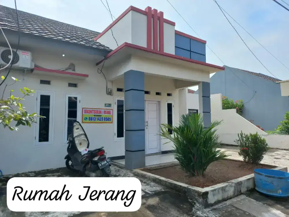 Dikontrakkan / Dijual Rumah (Kosongan) Jerang Cluster Cendana