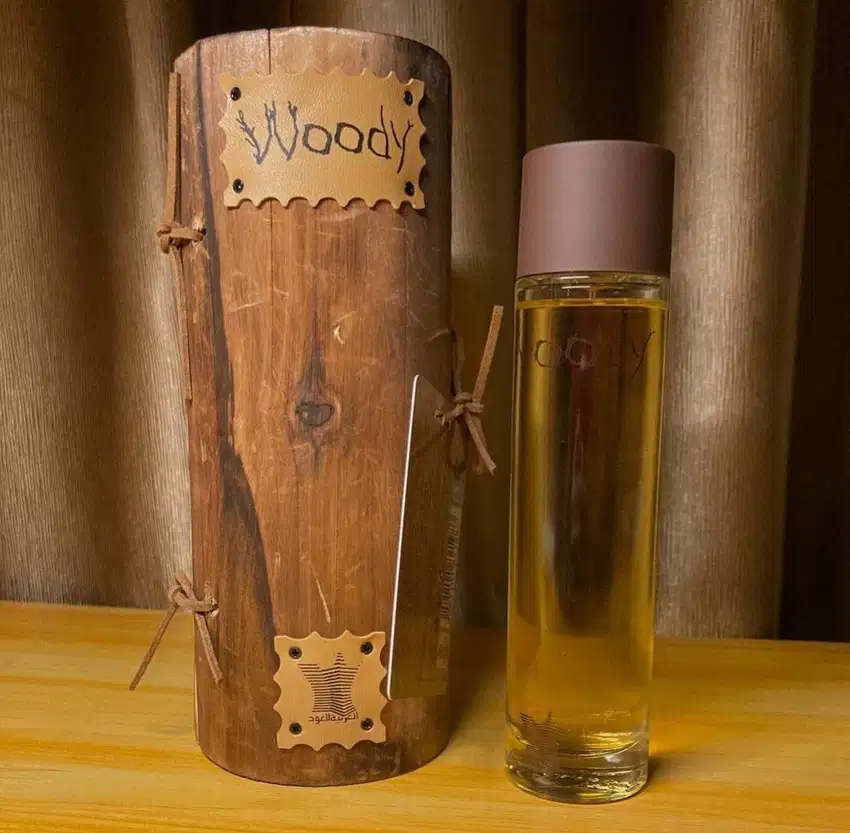 Woody Arabian Oud Perfume minyak wangi gaharu saffron parfum musk soft