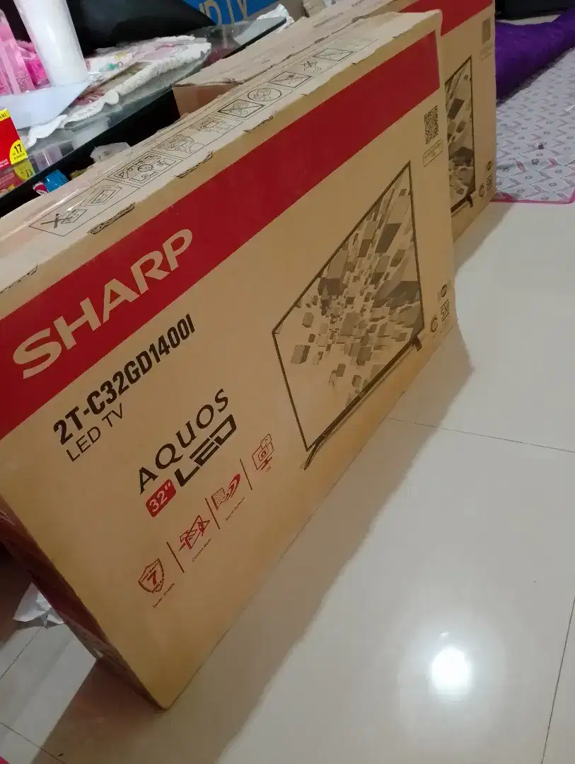 Sharp digital 32 inch baru