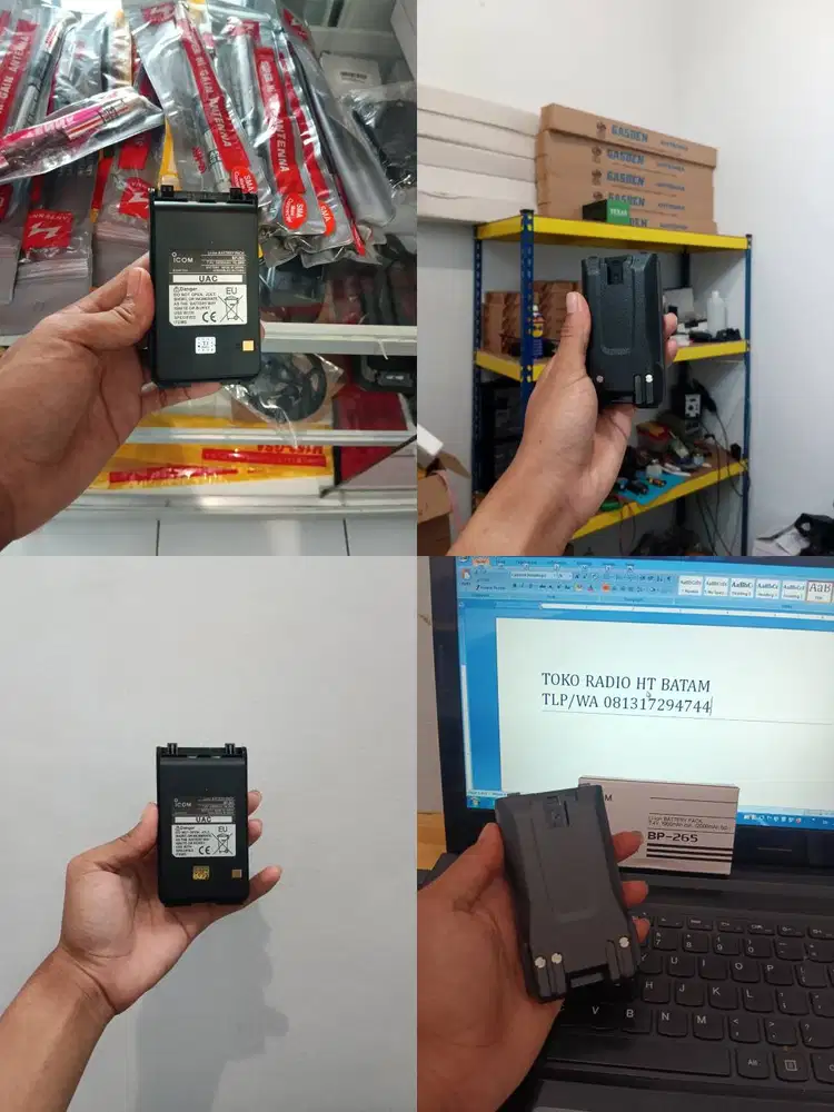 Sedia Baterai icom ic-v80