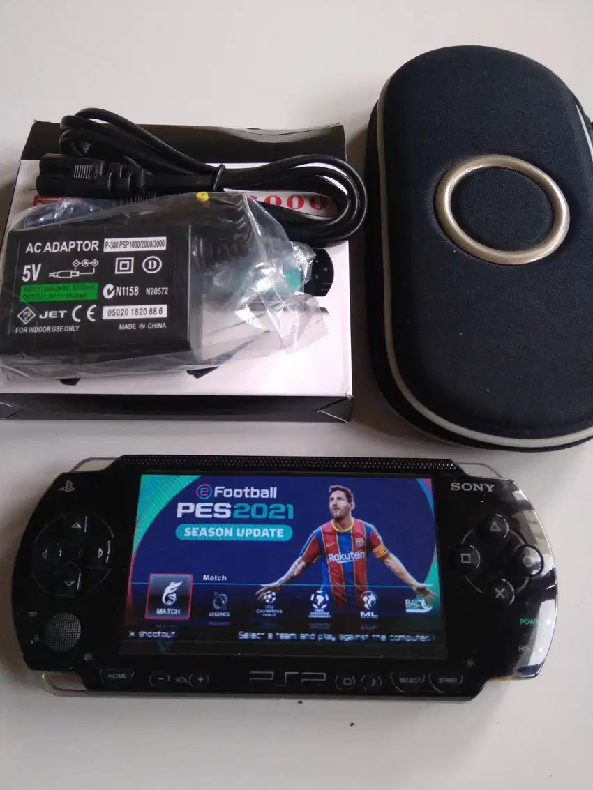 PSP Fat Tebel Memory game 16gb Fullgame Plus Cassan dan Dompetnya