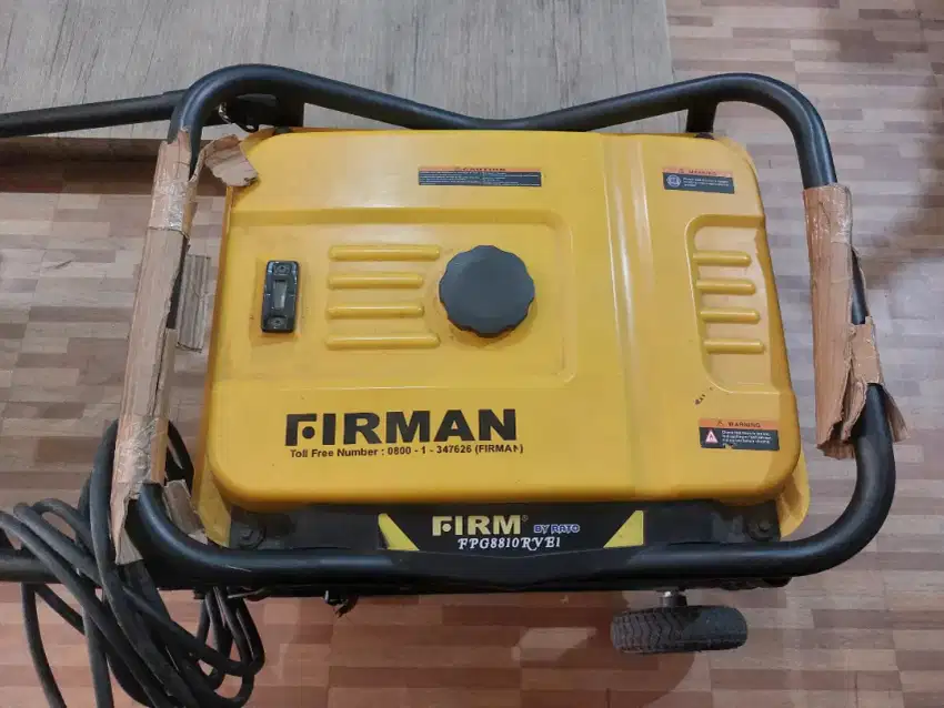 DIJUAL MURAH  GASOLINE GENERATOR / GENSET FIRMAN FPG 88010RVE1