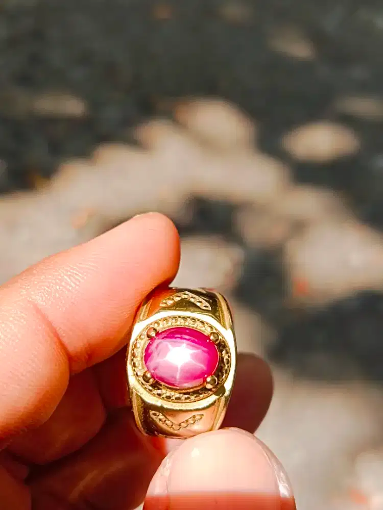 Natural Red Star Ruby (Corundum)