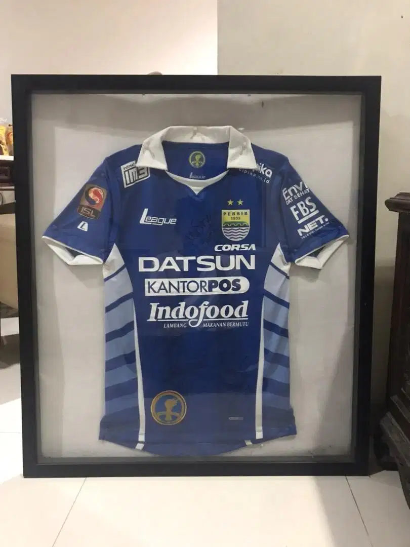 Jersey persib home 2015 ttd bingkai
