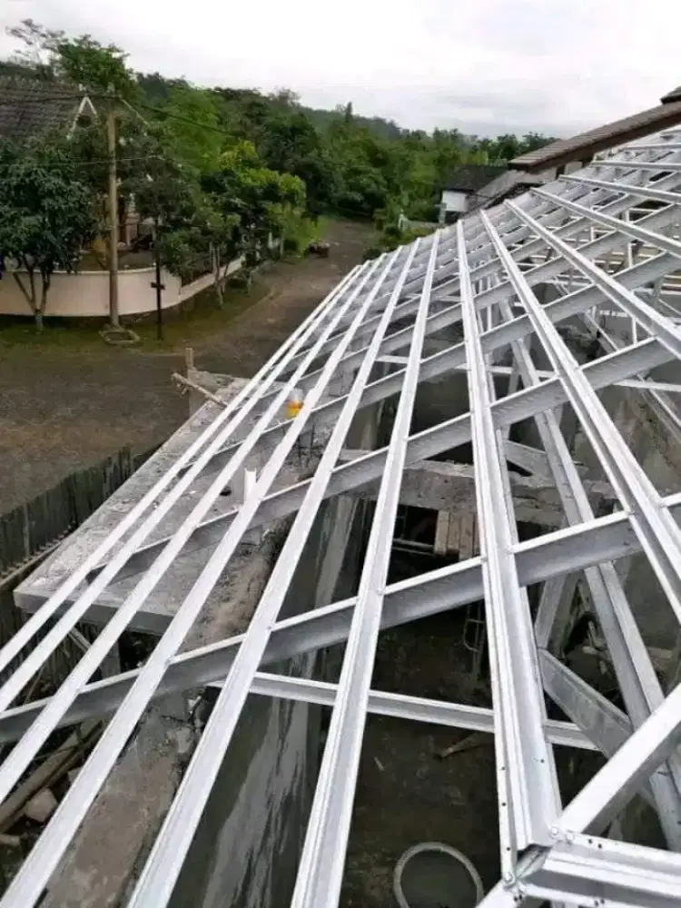 !! Jasa baja ringan !! Jasa pasang kanopi baja ringan