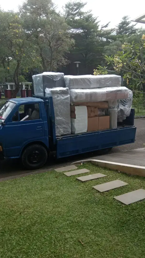 Jasa sewa mobil cde bak , jasa pindah barang pakai mobil engkel bak