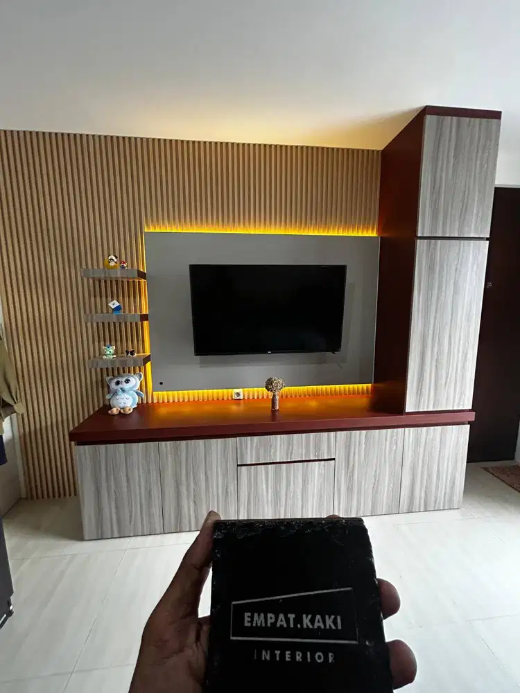 Backdrop tv premium sidoarjo surabaya