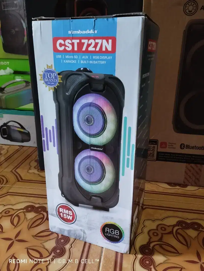 BLUETOOTH PORTABLE SPEAKER SIMBADDA CST 737n