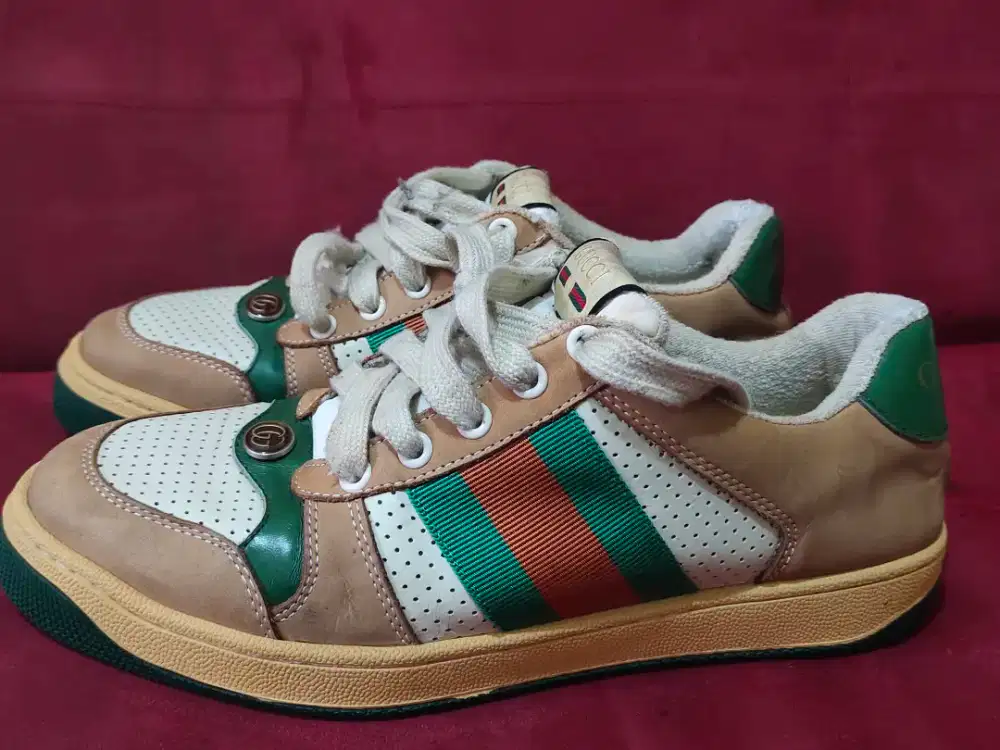 Sepatu Casual Guci Ori Italy size 41