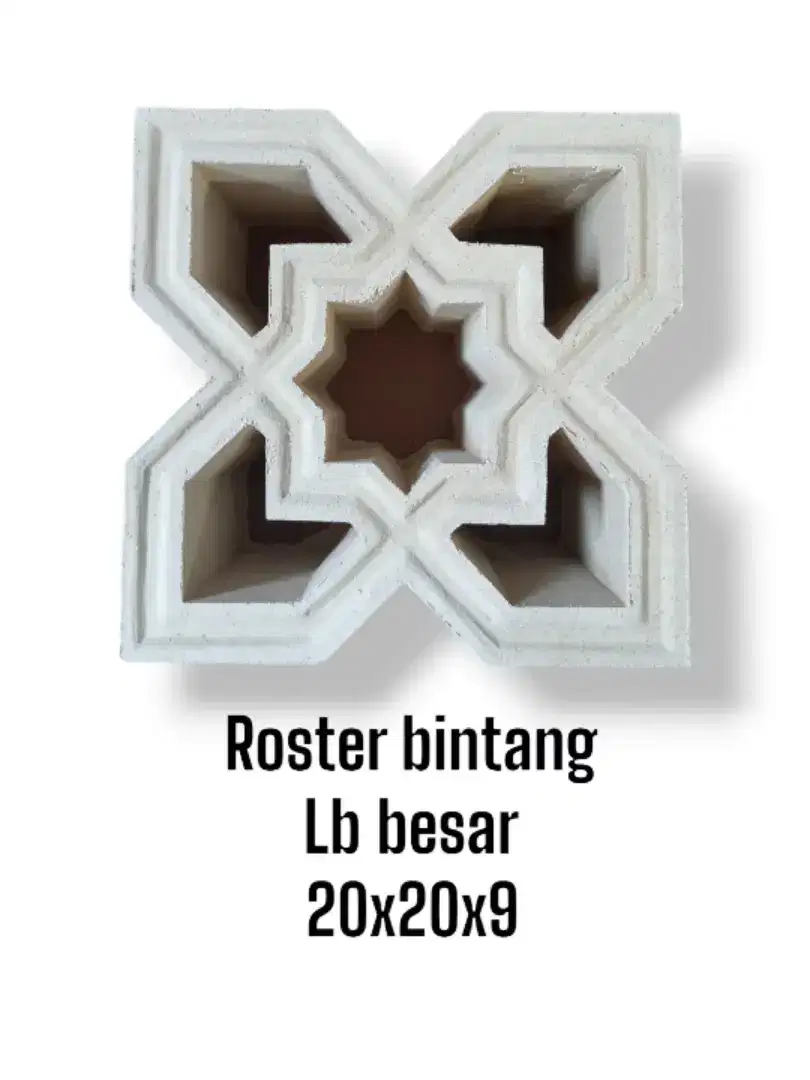 Roster bintang putih 20x20