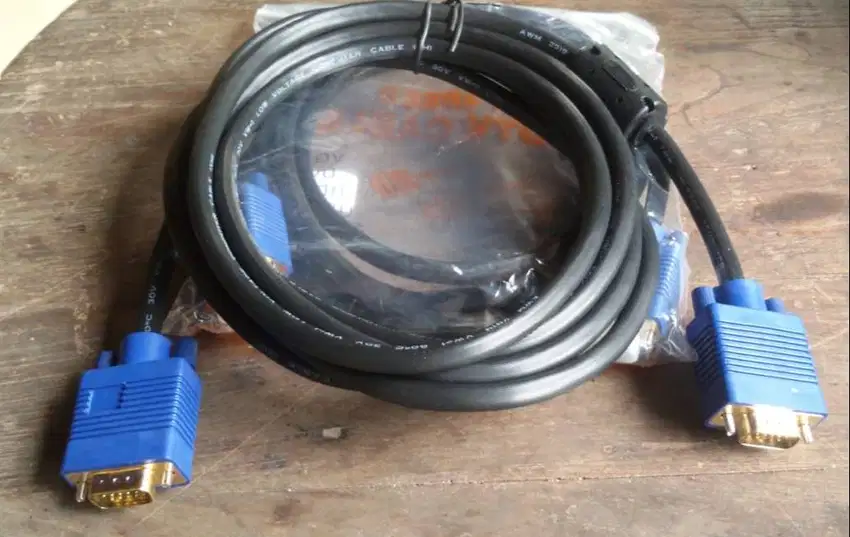 kabel vga kualitas tinggi dan display port ke vga dan hdmi ke vga