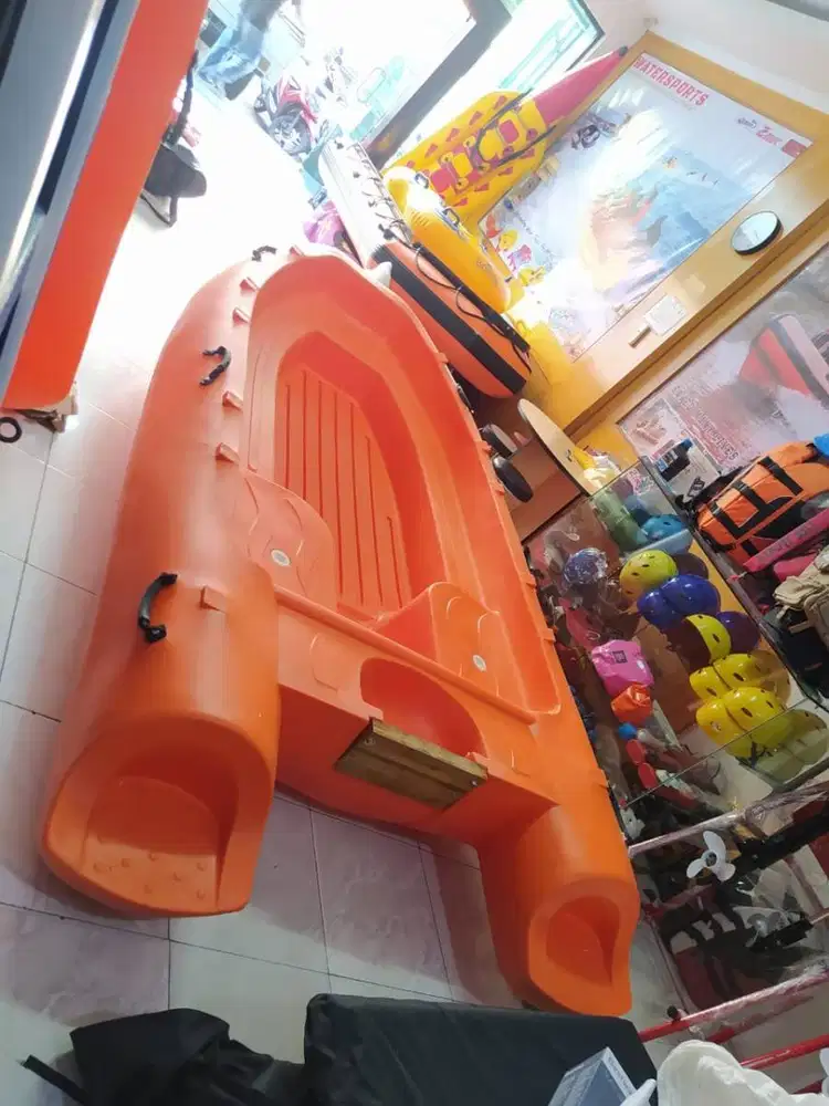 Perahu Polyethylene HDPE 3.5 Meter Lebih Kuat Dari Perahu Karet